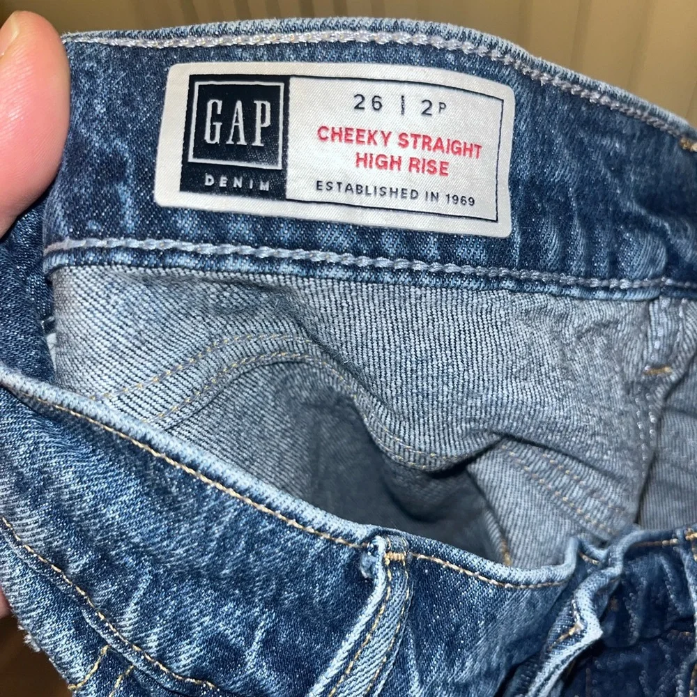 GAP Men's Straight Blue Jeans - Picture 5 of 8